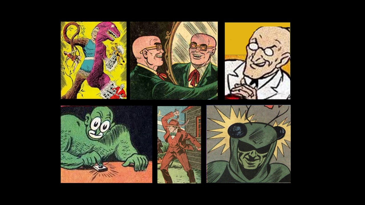 Super Strange Super Villains